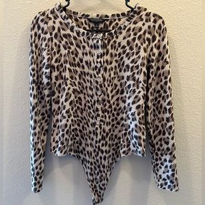Banana Republic Leopard Long Sleeve